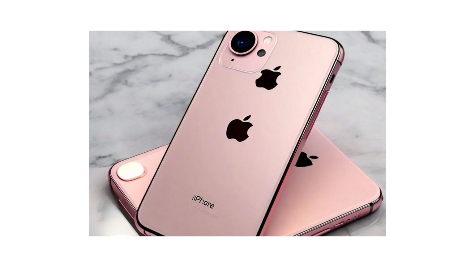 pink iphone 15