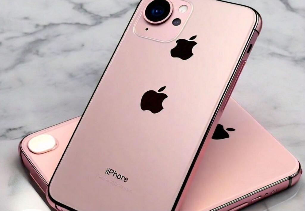 pink iphone 15